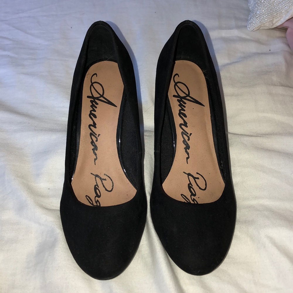 Black heels